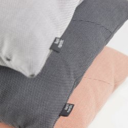 Kantnordic Gaia Asphalt 60x45 - Sort pude