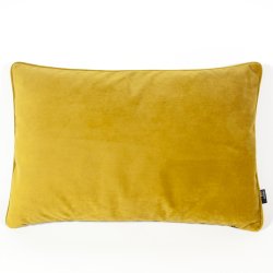 Kantnordic Luca Ocher, gul velourpude