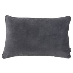 Kantnordic Luca Antracit - mrkegr velourpude