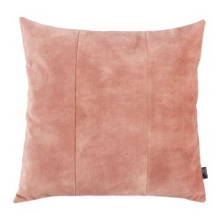 Kantnordic Mila Blossom 48x48 - ferskenfarvet velourpude