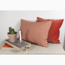 Kantnordic Gaia Melon 60x45 - Orange pude